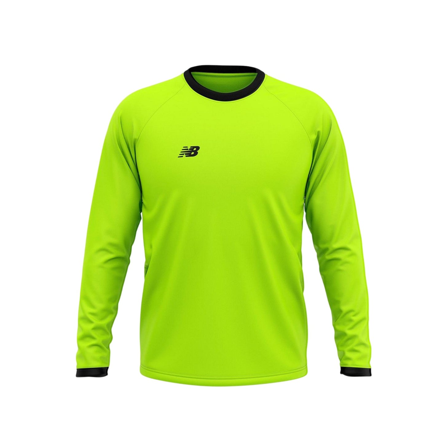 Fluorescent Yellow - Front - New Balance Childrens-Kids Logo Performance T-Shirt