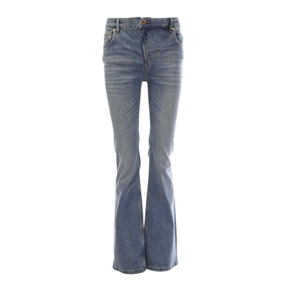 Light Blue - Front - Gant Womens-Ladies Flared Jeans