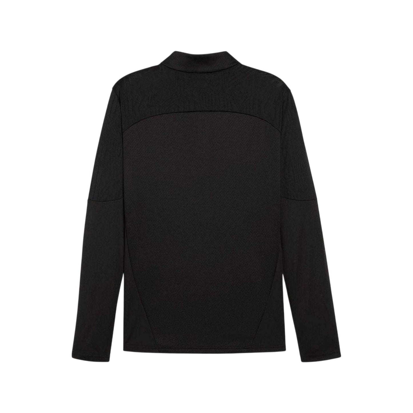 Black - Back - Puma Mens Quarter Zip Track Top