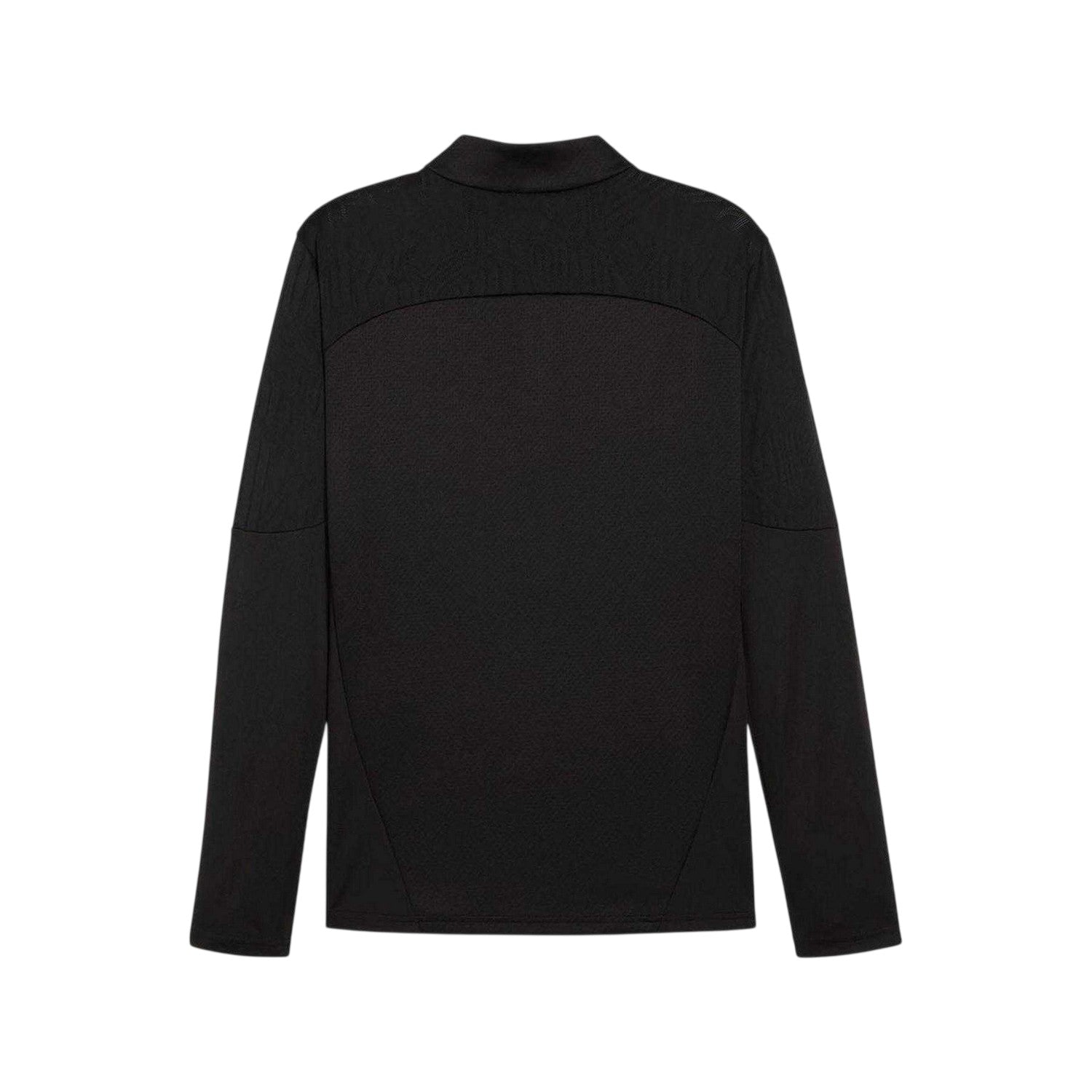 Black - Back - Puma Mens Quarter Zip Track Top