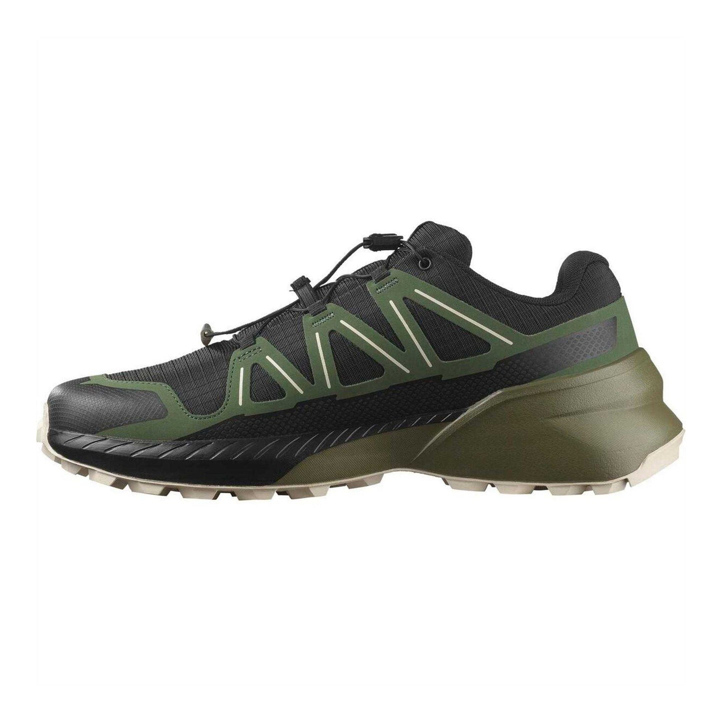 Forest Black - Side - Salomon Mens Speedcross 6 Shoes