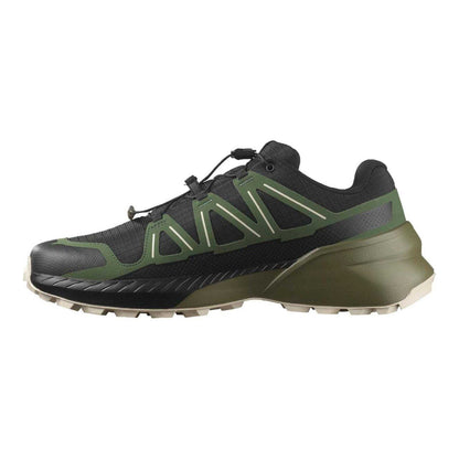 Forest Black - Side - Salomon Mens Speedcross 6 Shoes