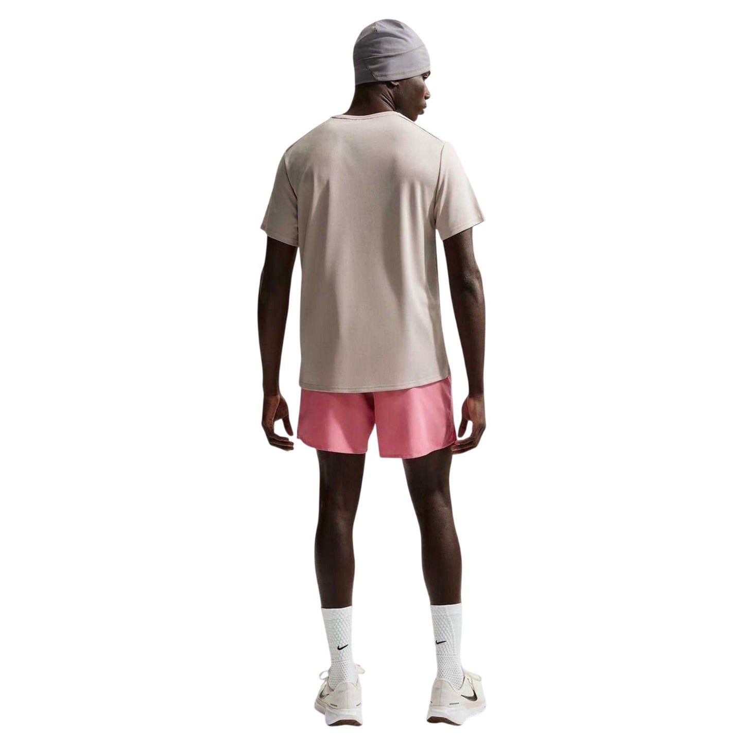 Moon - Back - Nike Mens Miler Swoosh Reflective Detail T-Shirt