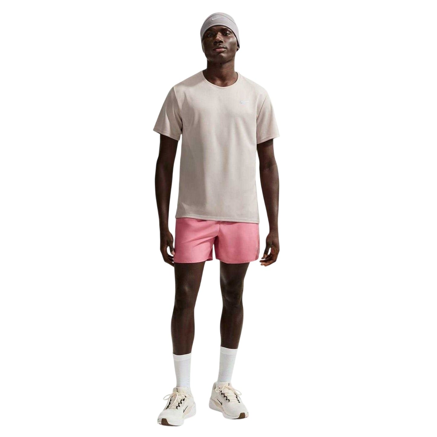 Moon - Side - Nike Mens Miler Swoosh Reflective Detail T-Shirt