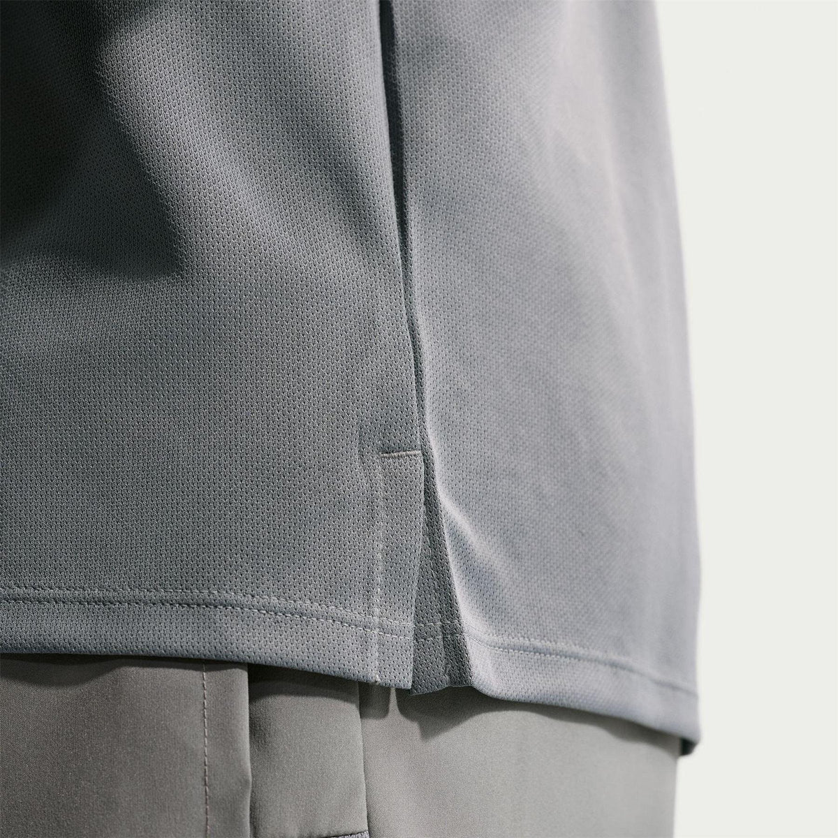 Smoke Grey - Lifestyle - Nike Mens Miler Swoosh Reflective Detail T-Shirt