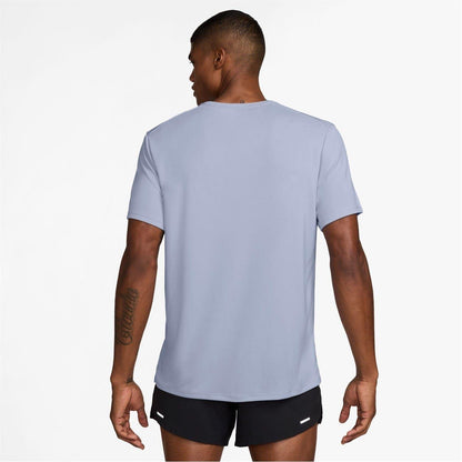 Ghost - Back - Nike Mens Miler Swoosh Reflective Detail T-Shirt