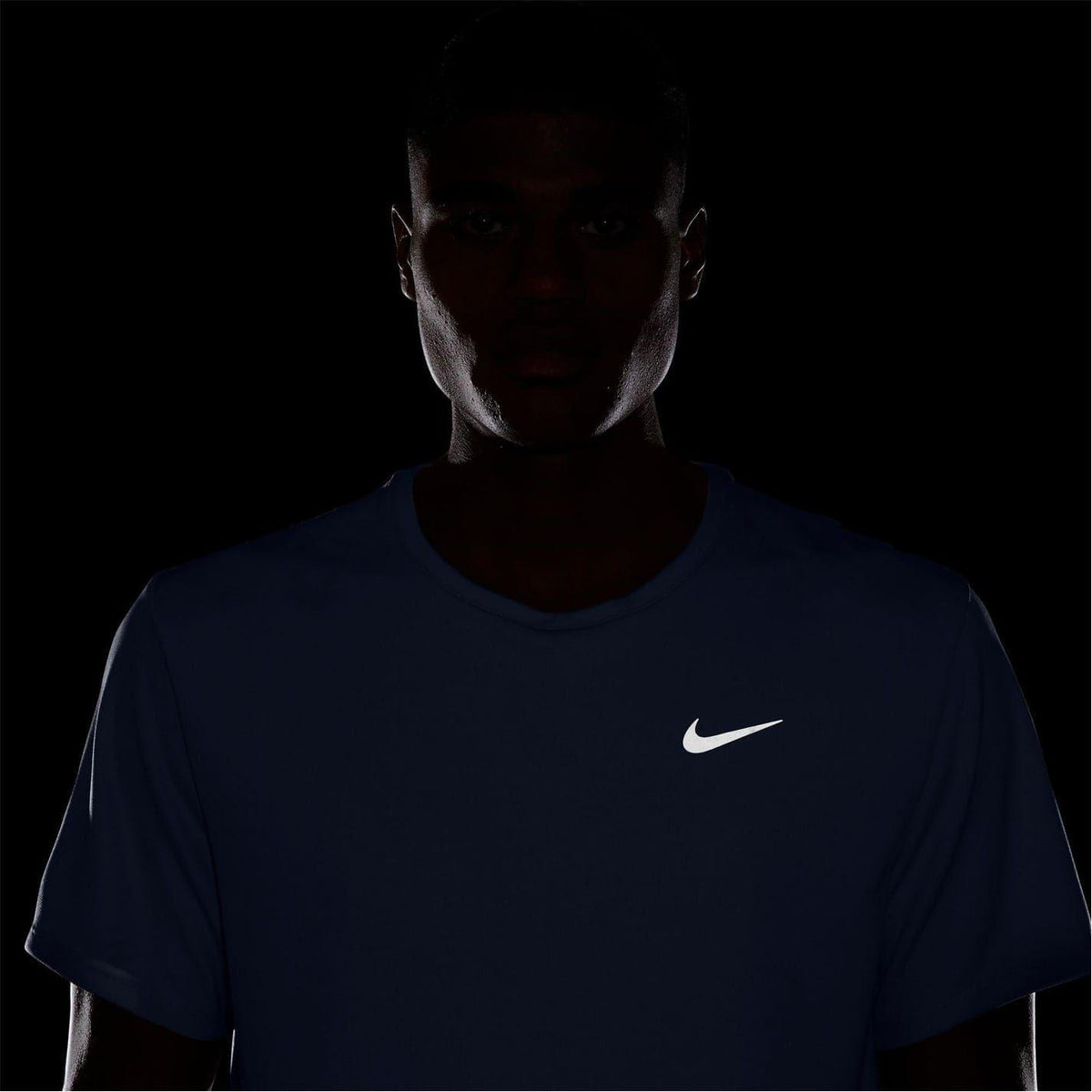 Ghost - Lifestyle - Nike Mens Miler Swoosh Reflective Detail T-Shirt