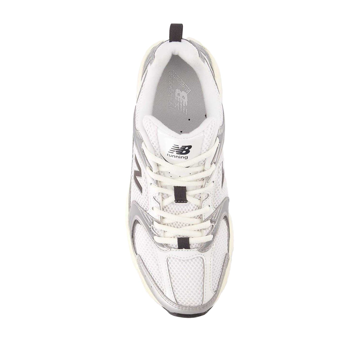 White-Black-Silver - Side - New Balance Womens-Ladies 530 Trainers