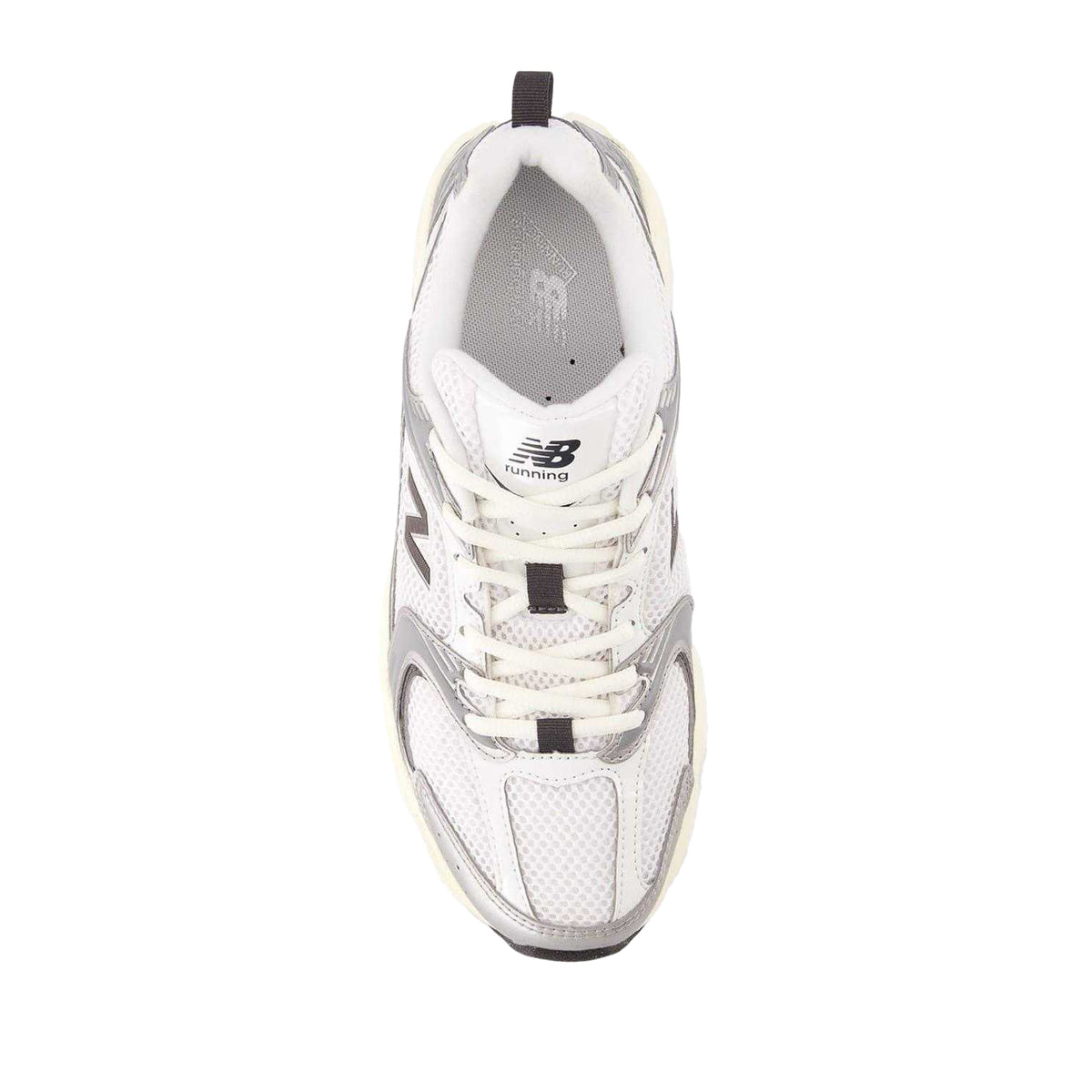 White-Black-Silver - Side - New Balance Womens-Ladies 530 Trainers
