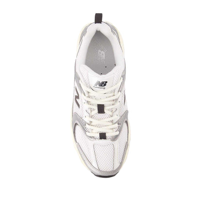 White-Black-Silver - Side - New Balance Womens-Ladies 530 Trainers