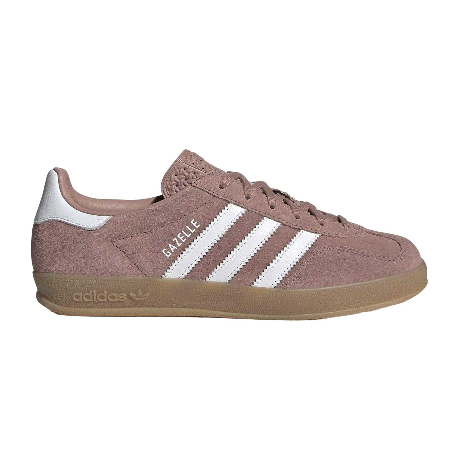 Clay - Front - Adidas Womens-Ladies Gazelle Suede Trainers