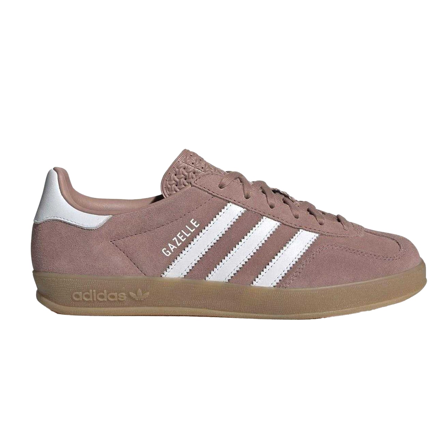 Clay - Front - Adidas Womens-Ladies Gazelle Suede Trainers
