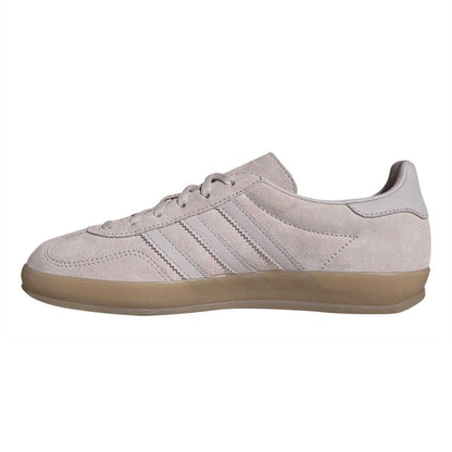 Almost Pink - Side - Adidas Womens-Ladies Gazelle Suede Trainers