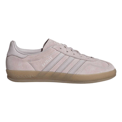 Almost Pink - Front - Adidas Womens-Ladies Gazelle Suede Trainers