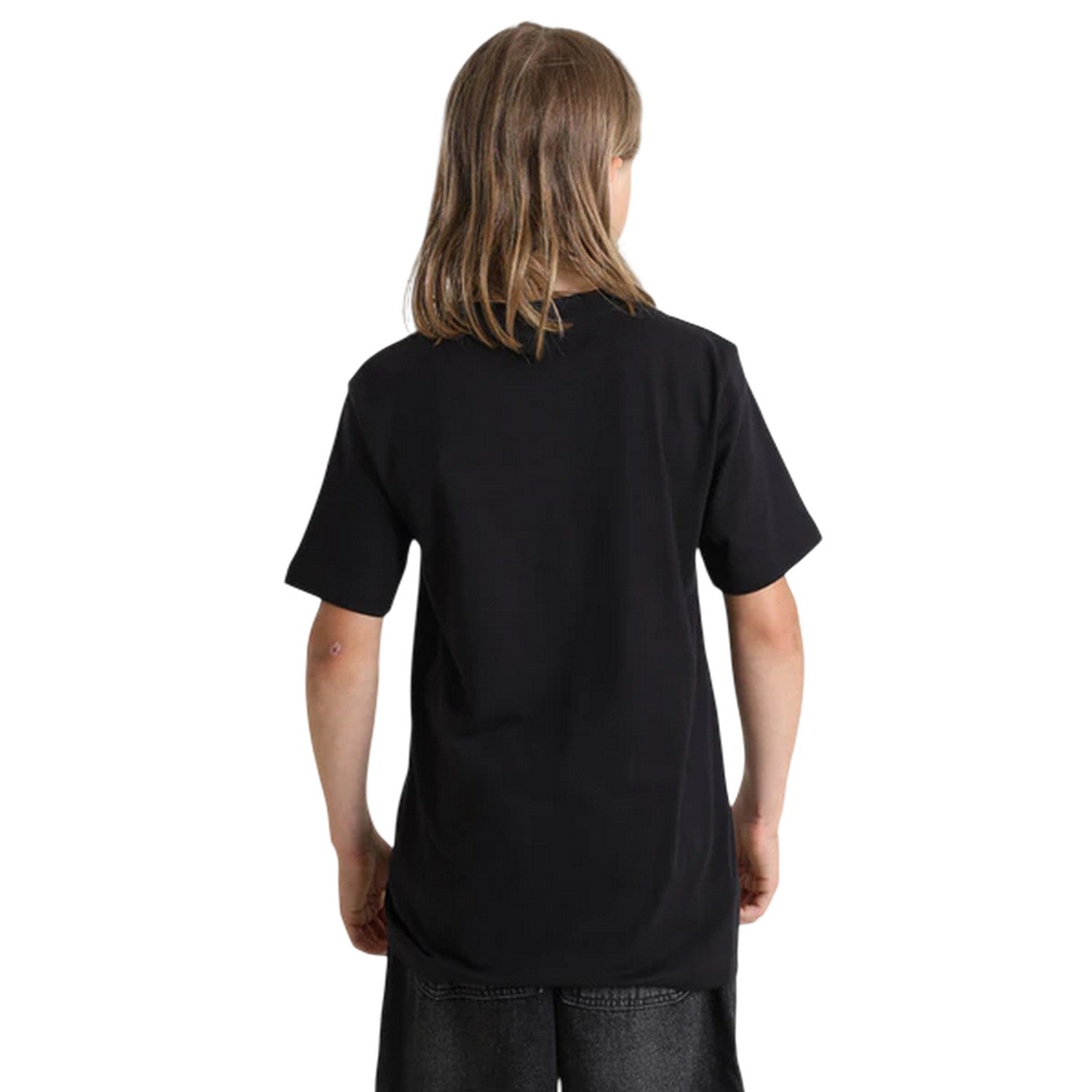 Black - Back - Converse Childrens-Kids All Star Logo T-Shirt