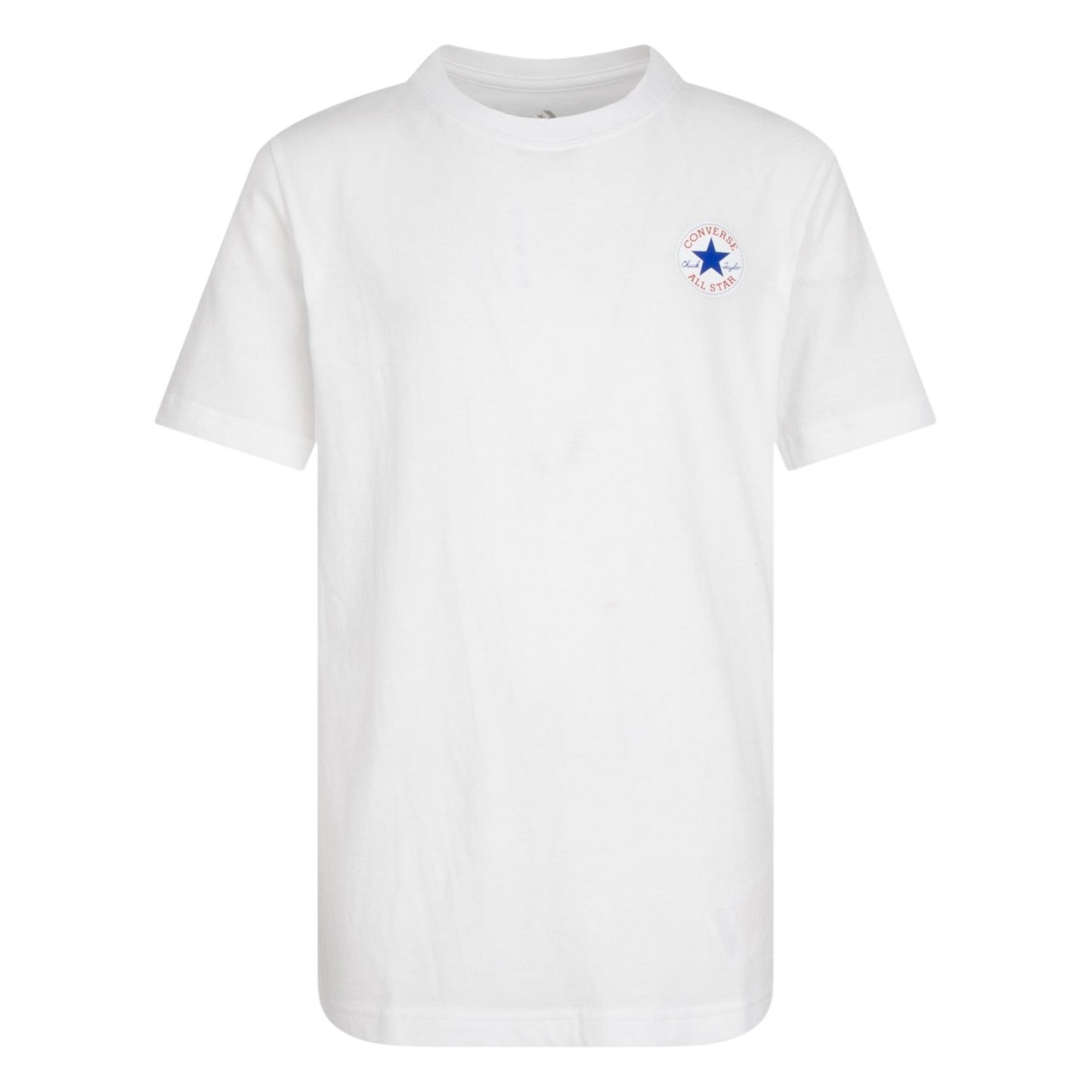White - Front - Converse Childrens-Kids All Star Logo T-Shirt