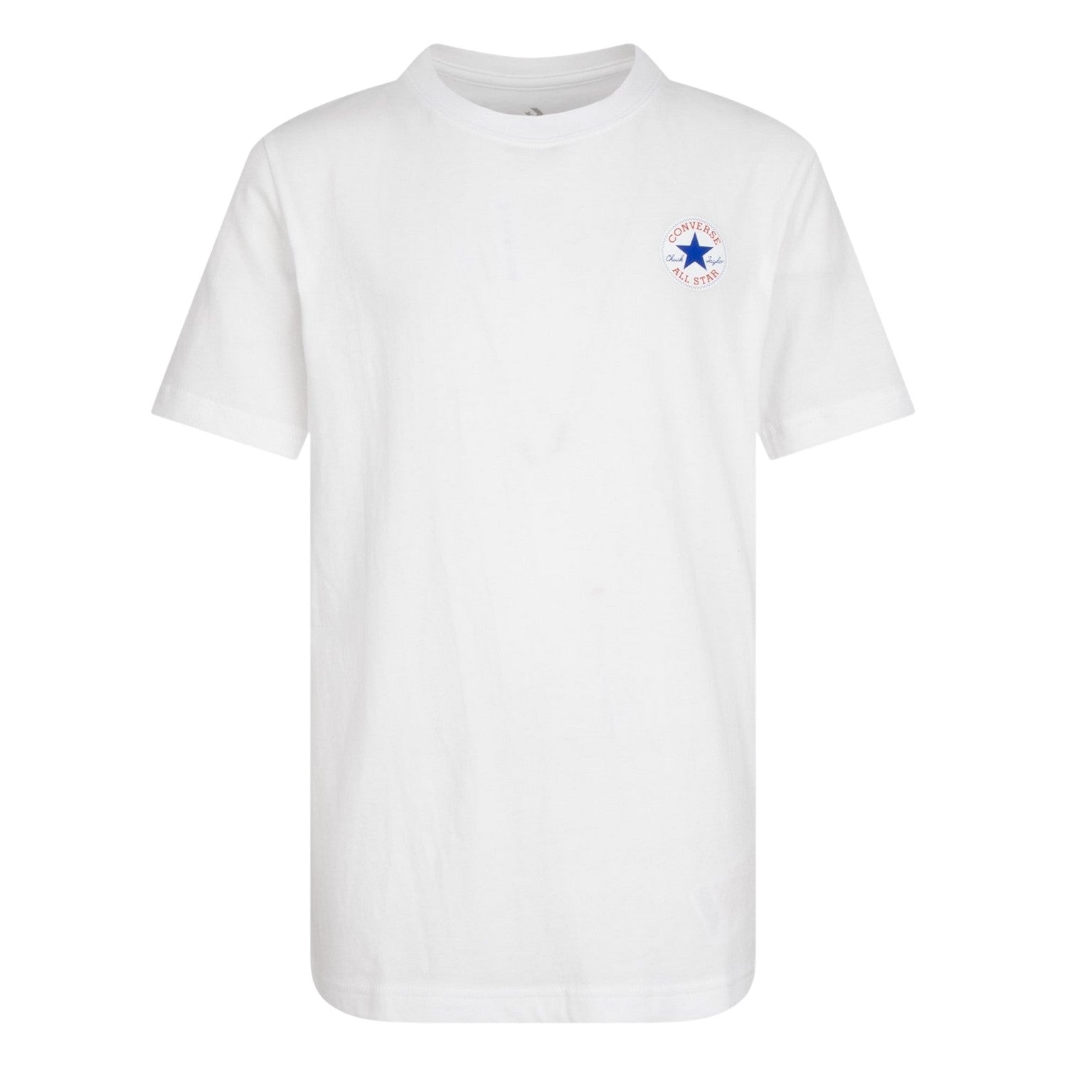 White - Front - Converse Childrens-Kids All Star Logo T-Shirt