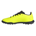 Yellow-Black - Side - Adidas Childrens-Kids Predator League Turf Football Boots