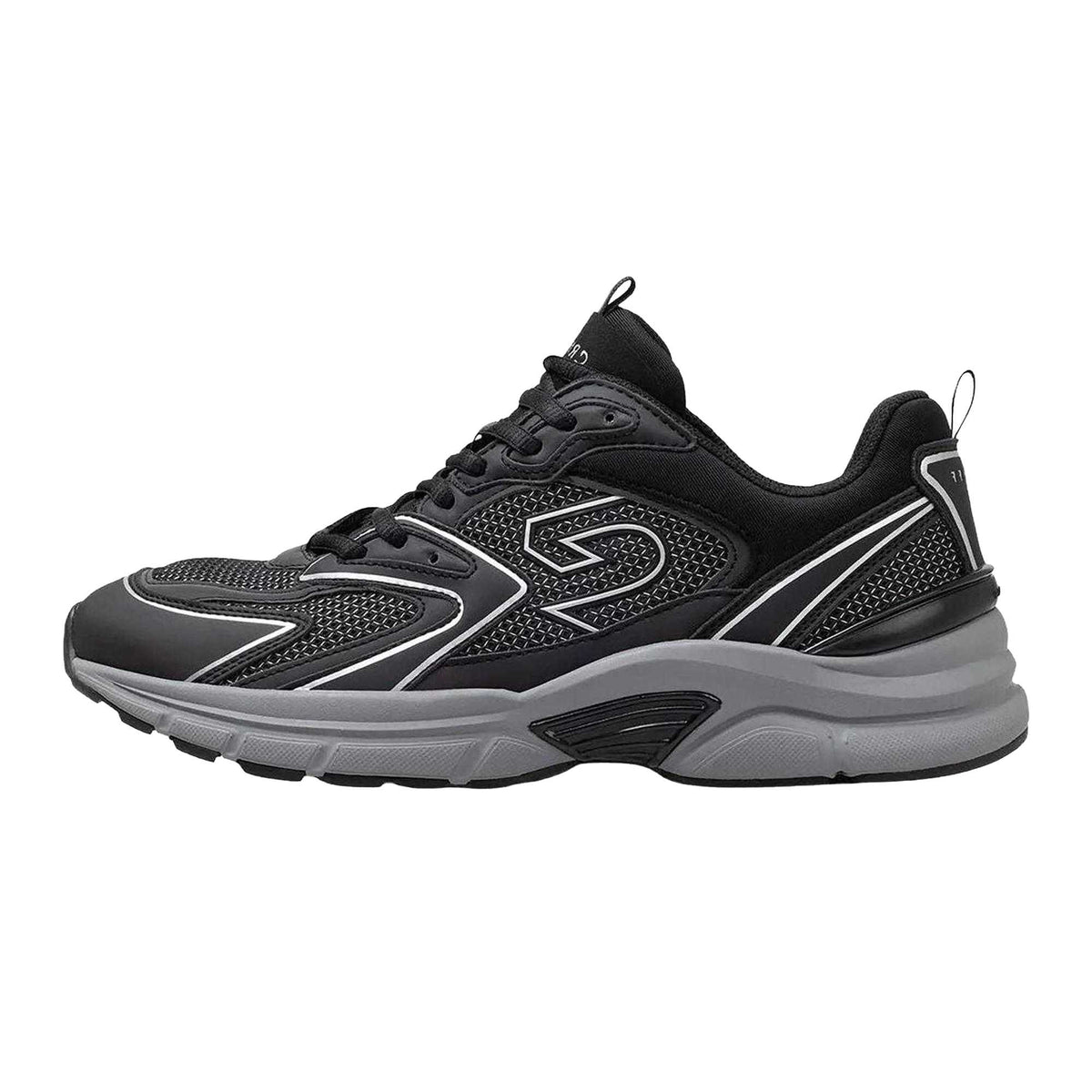 Black-Grey - Back - Cruyff Mens Scorpius Trainers