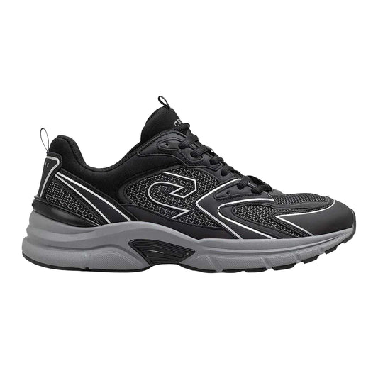 Black-Grey - Front - Cruyff Mens Scorpius Trainers