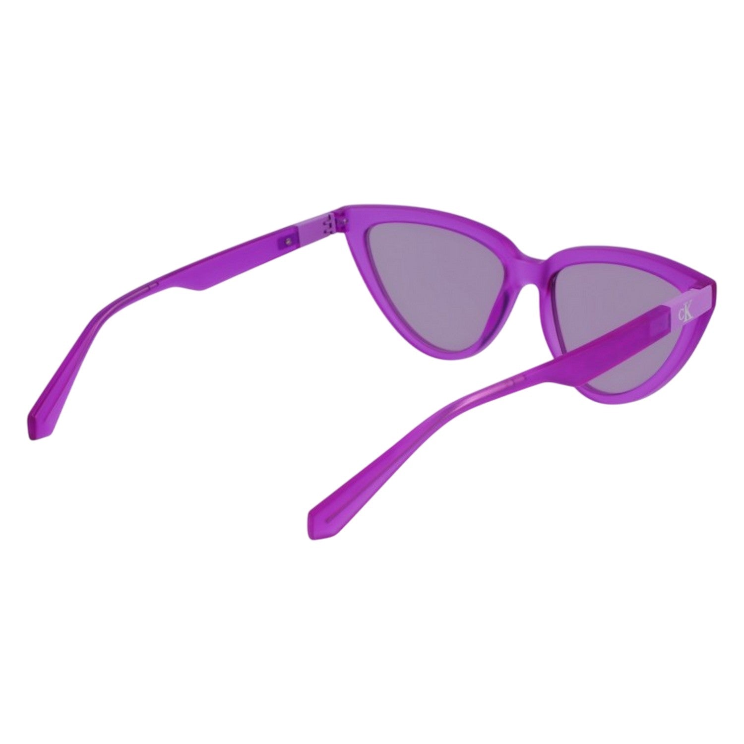Lilac - Back - Calvin Klein Womens-Ladies Jeans Cat Eye Sunglasses
