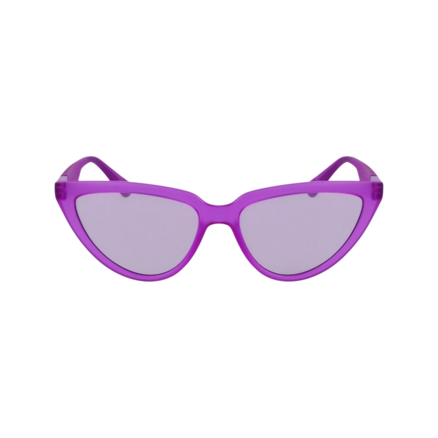 Lilac - Front - Calvin Klein Womens-Ladies Jeans Cat Eye Sunglasses