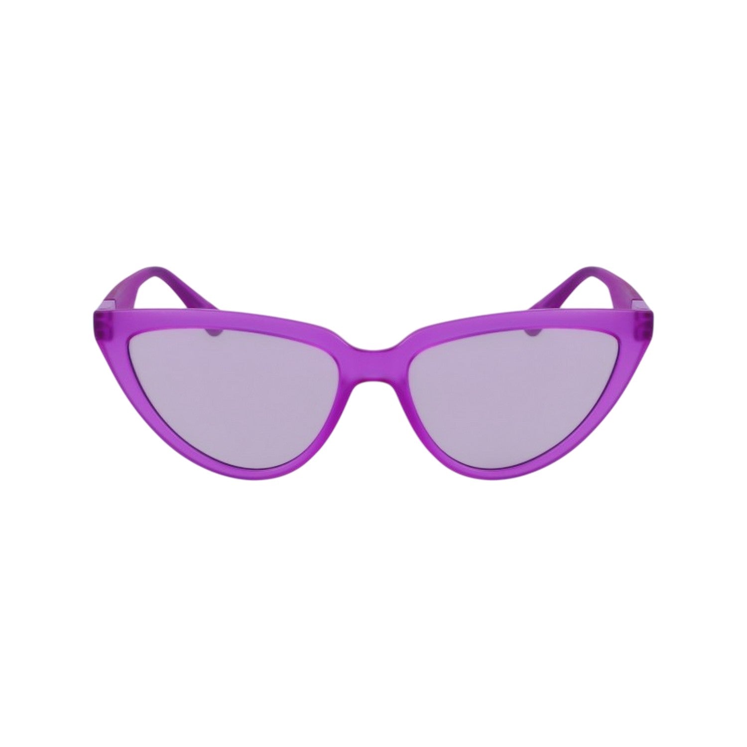 Lilac - Front - Calvin Klein Womens-Ladies Jeans Cat Eye Sunglasses