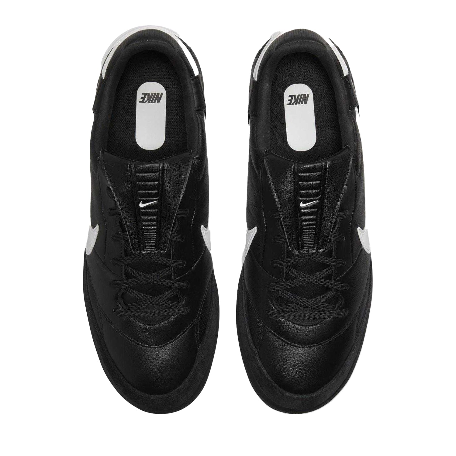 Black-White - Lifestyle - Nike Mens Premier 3 Leather Astro Turf Trainers