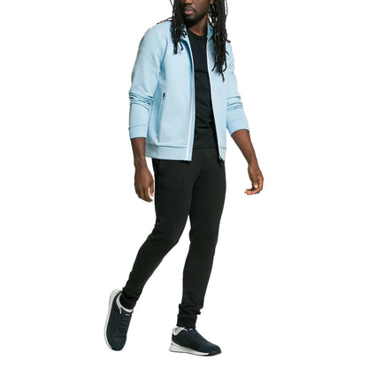 Pastel Blue - Pack Shot - Boss Mens Skaz Logo Regular Sweatshirt