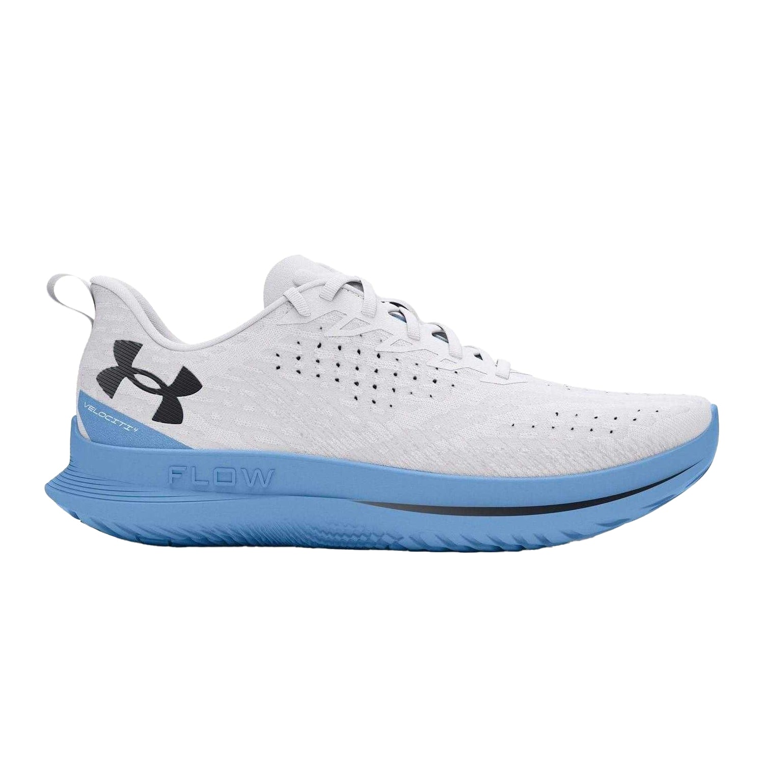White - Front - Under Armour Womens-Ladies Velociti 4 Shoes