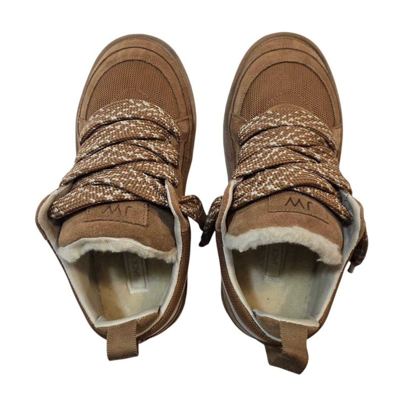 Tan - Lifestyle - Jack Wills Womens-Ladies Snug Suede Trainers