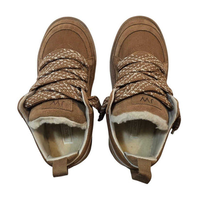 Tan - Lifestyle - Jack Wills Womens-Ladies Snug Suede Trainers