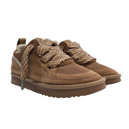 Tan - Pack Shot - Jack Wills Womens-Ladies Snug Suede Trainers