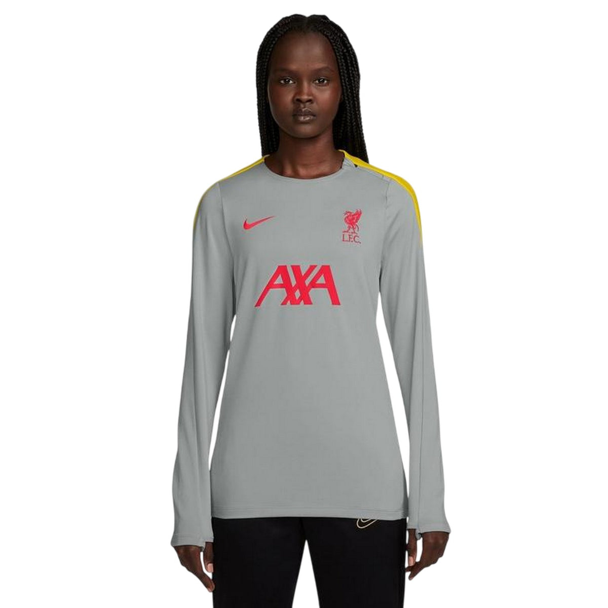 Grey - Lifestyle - Nike Womens-Ladies Strike 2024-2025 Liverpool FC Drill Top