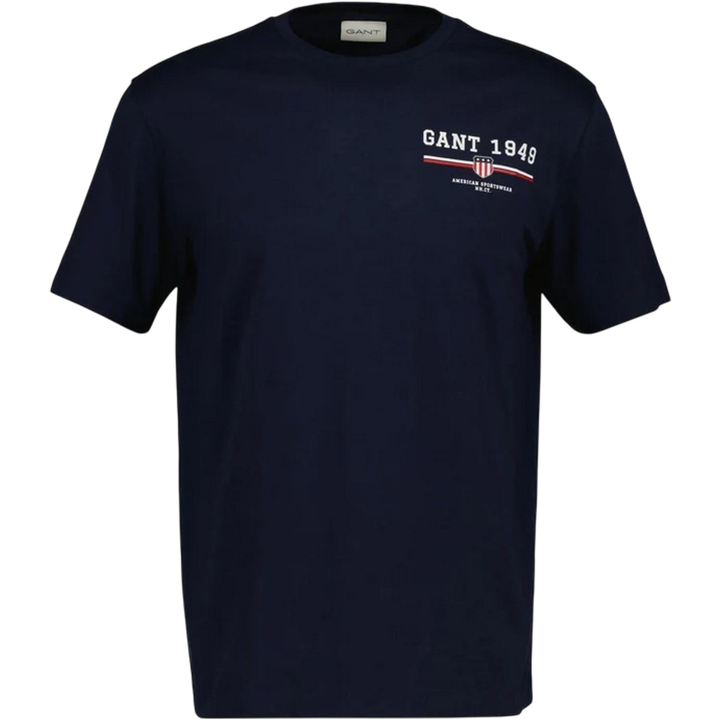Evening Blue - Front - Gant Mens 1949 Graphic Regular T-Shirt