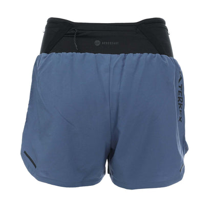 Grey - Back - Adidas Womens-Ladies Terrex Agravic Shorts