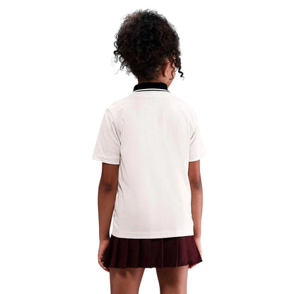 Off White - Back - Nike Childrens-Kids Lion Chelsea FC T-Shirt