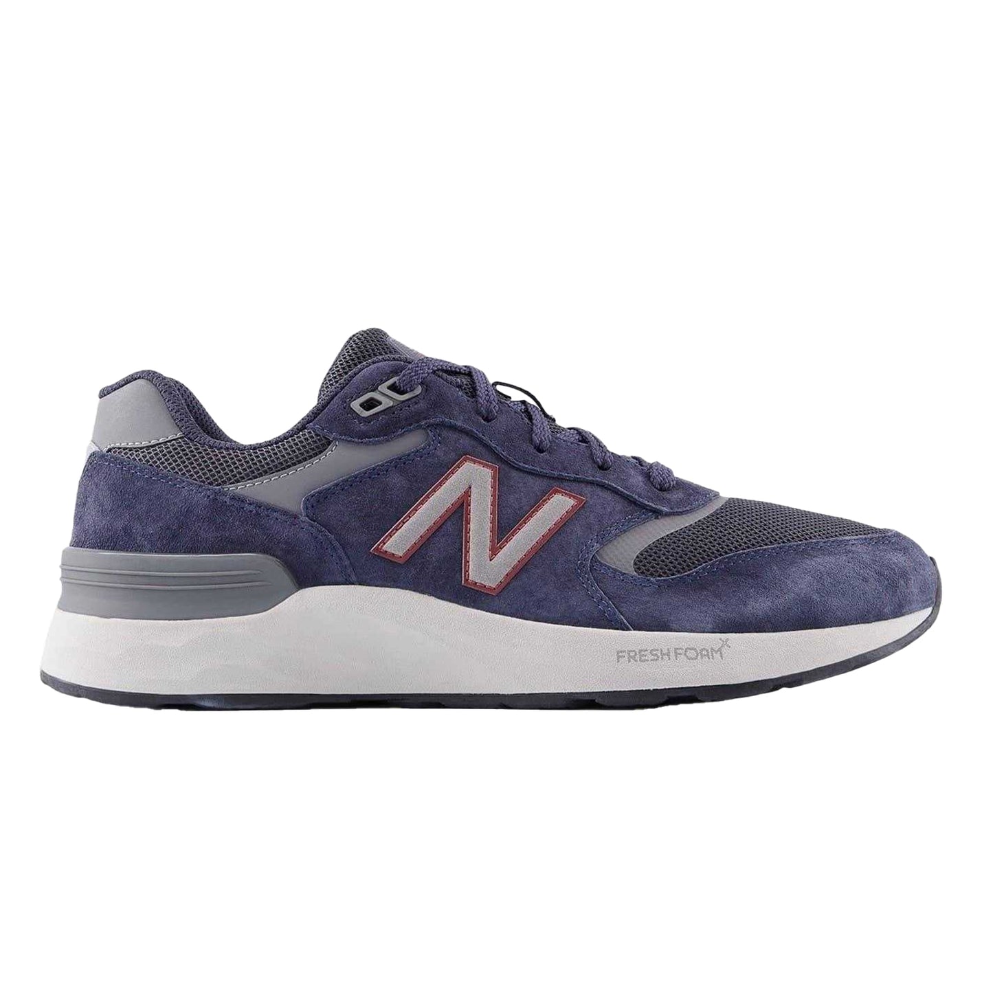 Eclipse Grey - Front - New Balance Mens 880 v7 Trainers