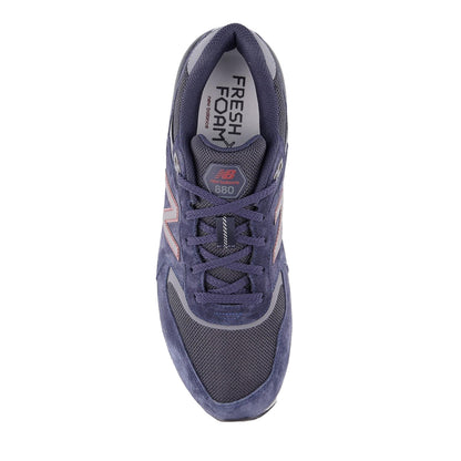 Eclipse Grey - Side - New Balance Mens 880 v7 Trainers