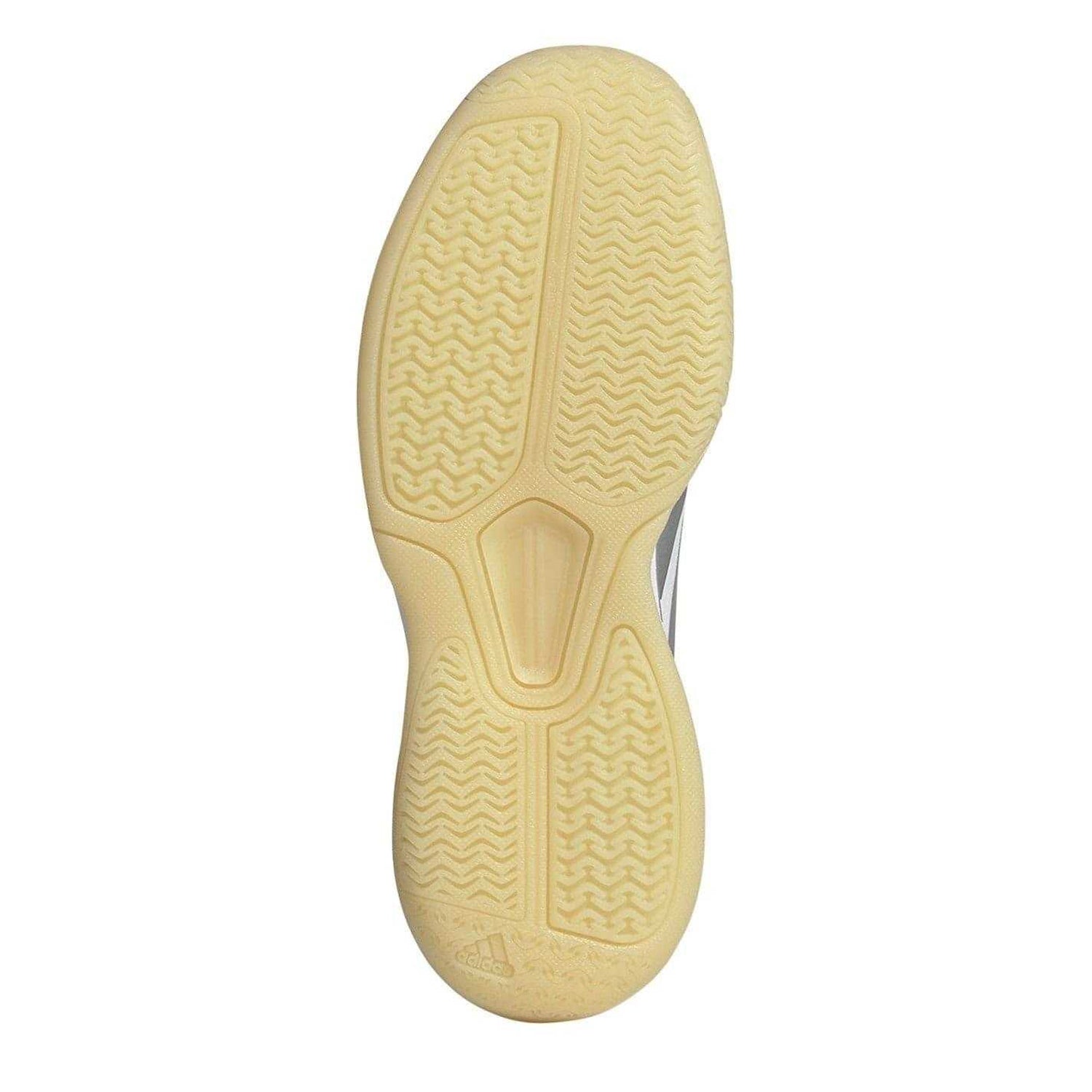 White-Silver Melange - Pack Shot - Adidas Womens-Ladies Avaflash 3 Stripes Trainers