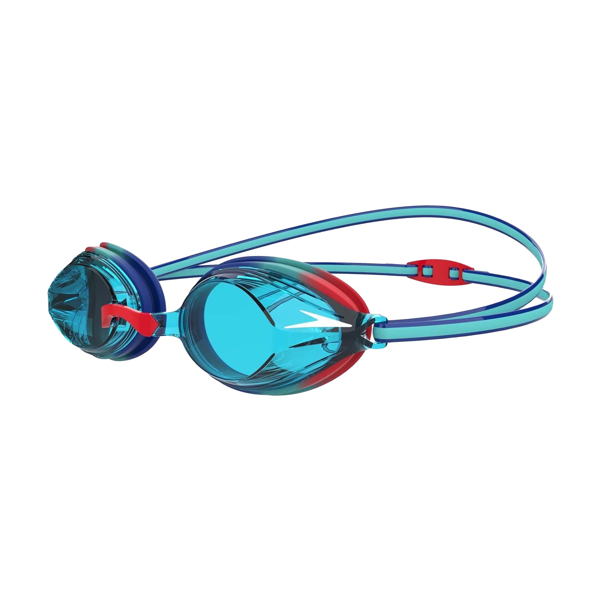 Blue-Red - Front - Speedo Childrens-Kids Vengeance Swimming Goggles