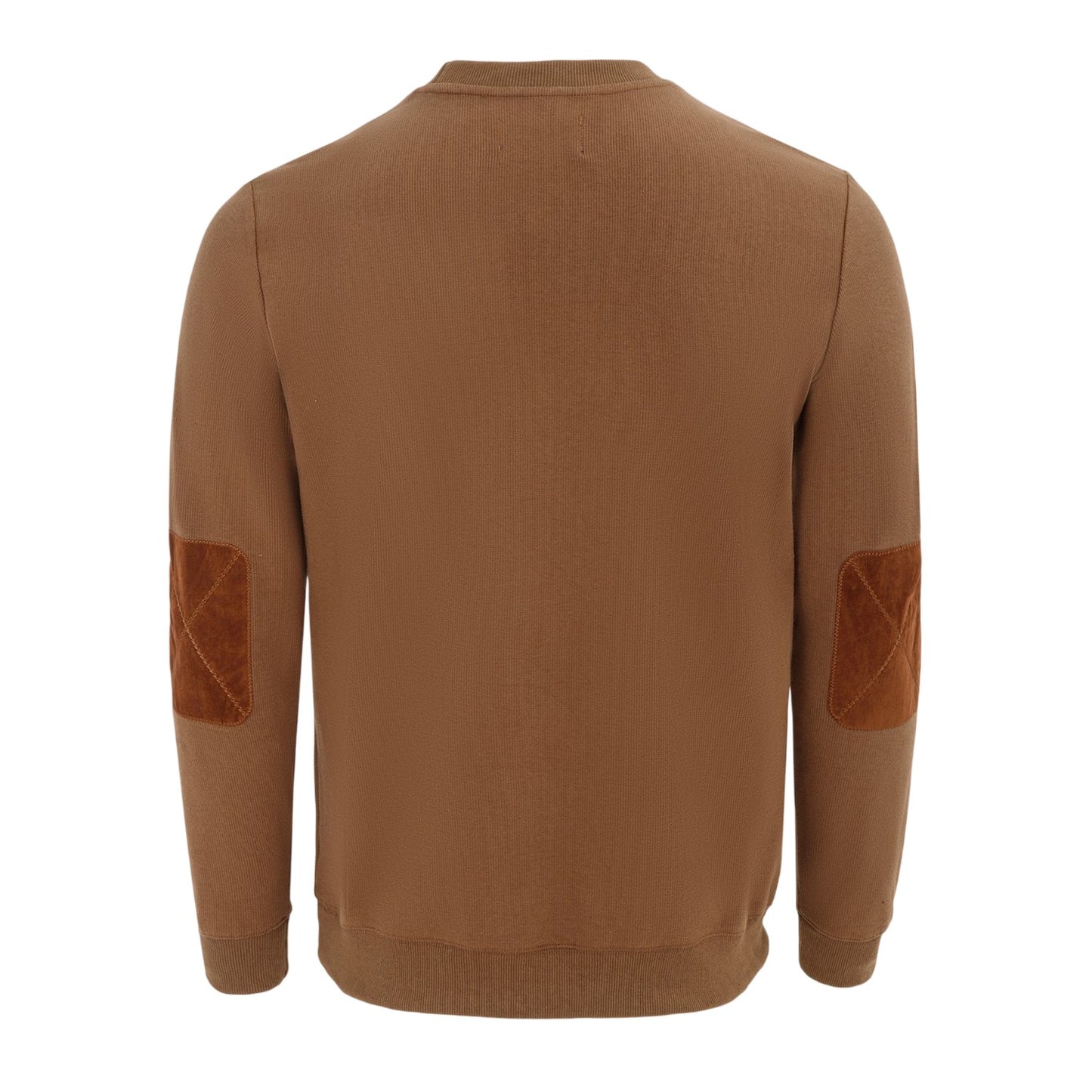 Brown - Back - Howick Mens Logo Sweatshirt