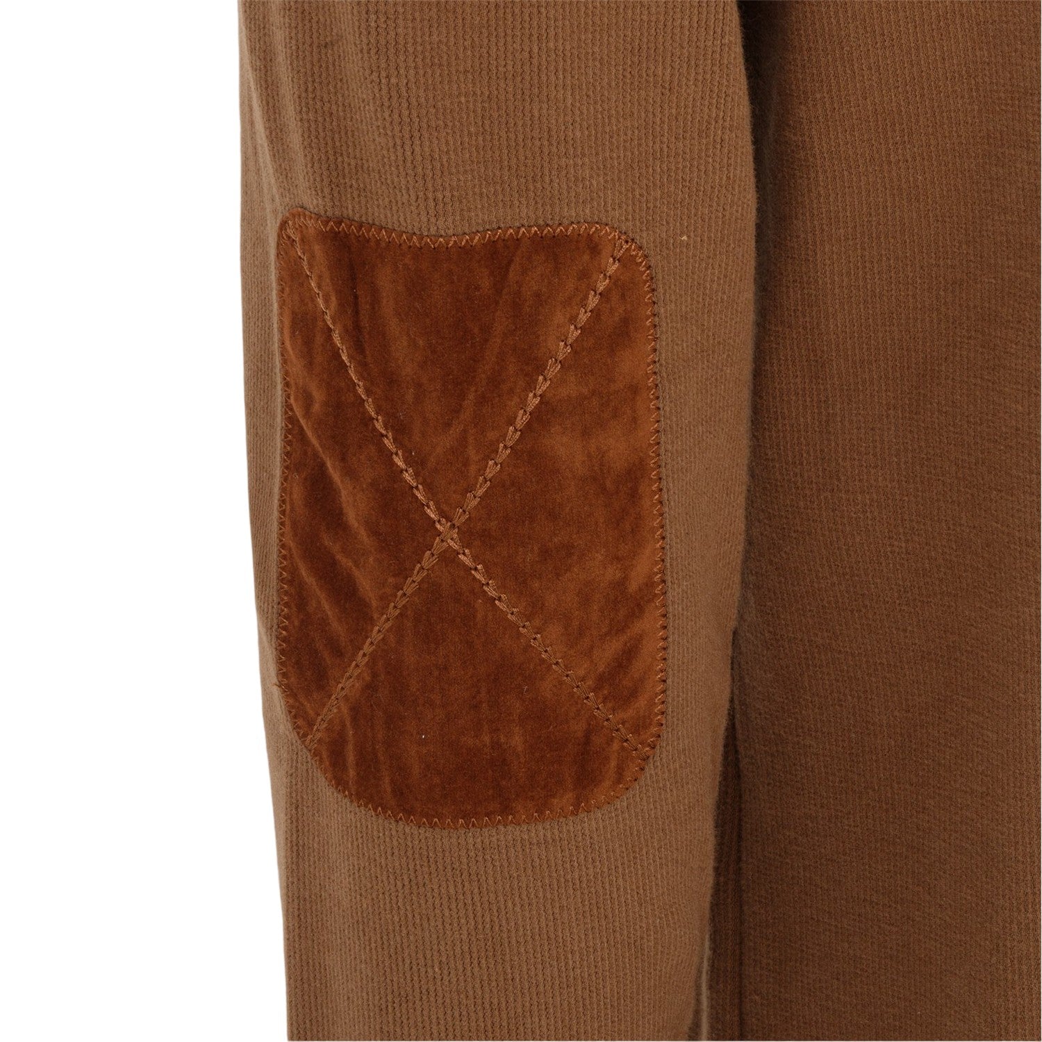 Brown - Side - Howick Mens Logo Sweatshirt