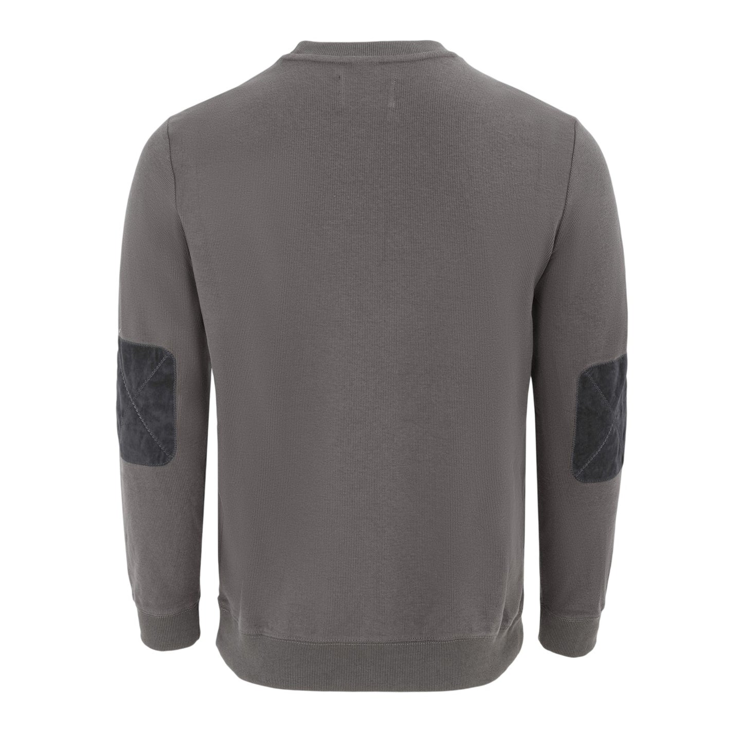 Charcoal - Back - Howick Mens Logo Sweatshirt