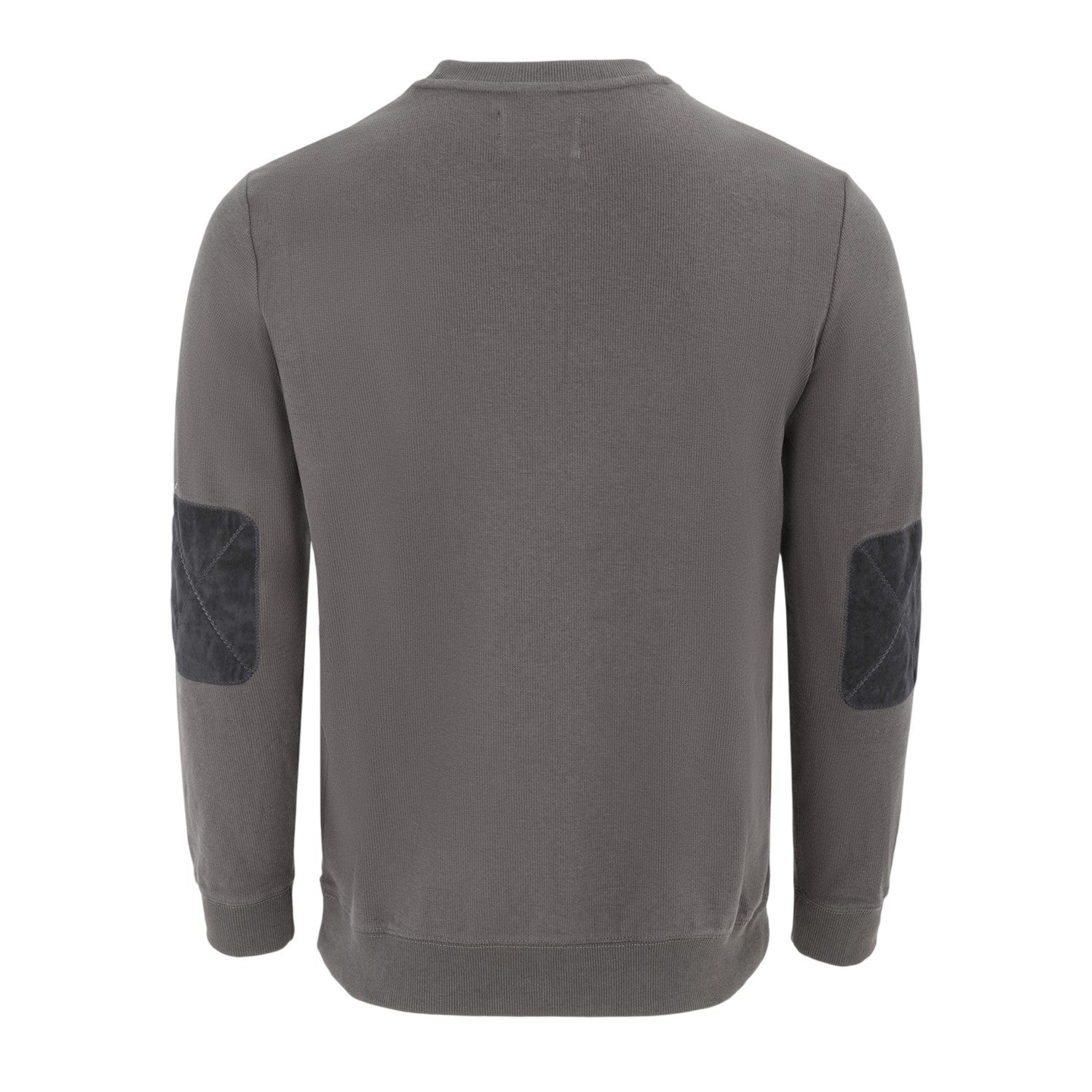 Charcoal - Back - Howick Mens Logo Sweatshirt