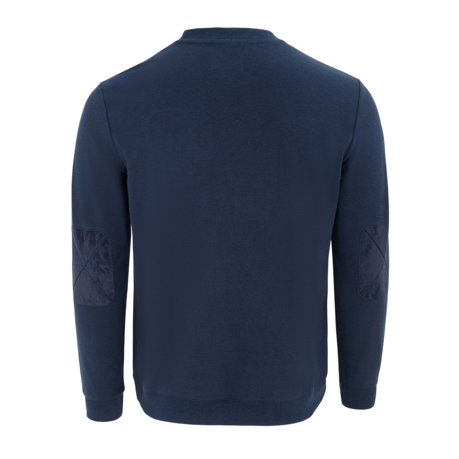 Dark Blue - Back - Howick Mens Logo Sweatshirt