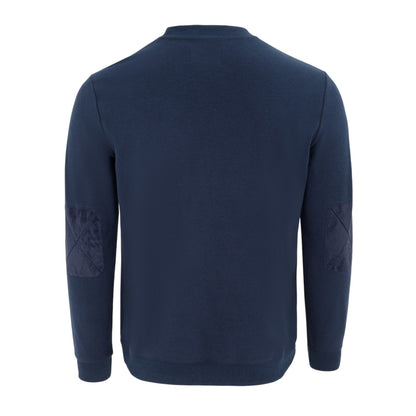 Dark Blue - Back - Howick Mens Logo Sweatshirt