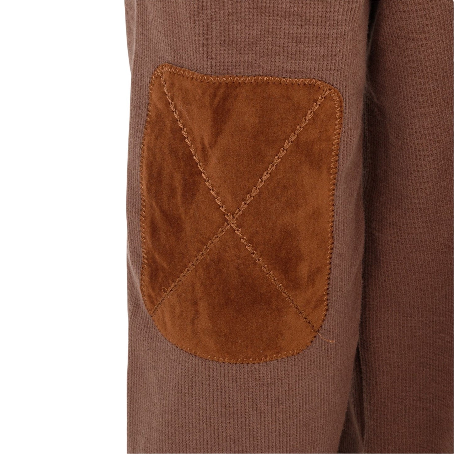Dark Brown - Side - Howick Mens Logo Sweatshirt