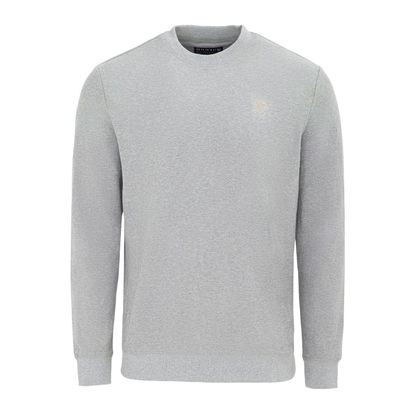 Dark Grey - Front - Howick Mens Logo Sweatshirt
