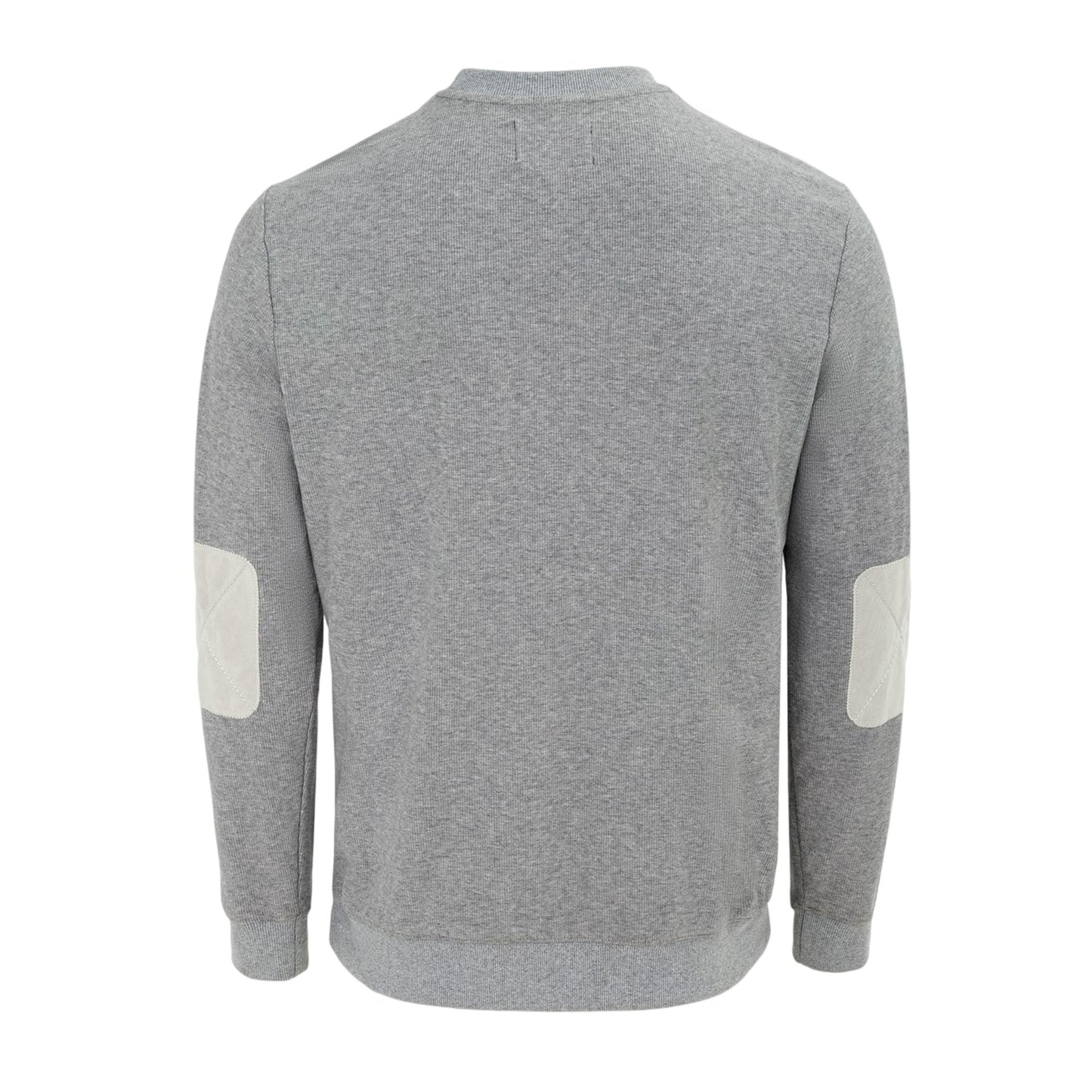 Dark Grey Marl - Back - Howick Mens Logo Sweatshirt